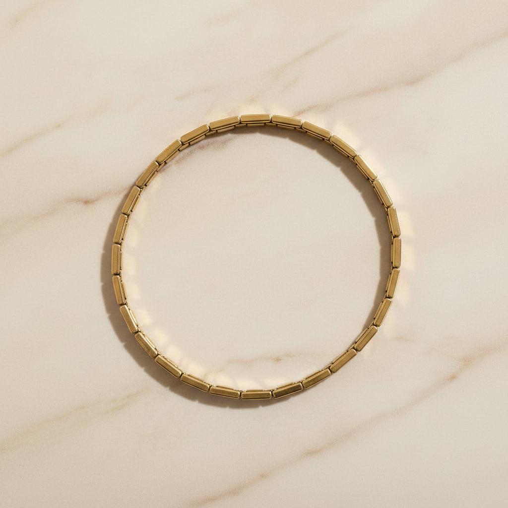 Bracelet Lumëa Maille Italienne - Acier Inoxydable Slim
