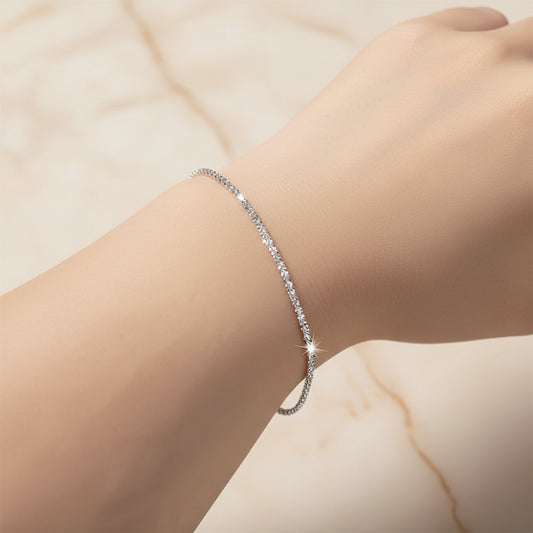 Set Lumëa Étincelle - Collier & Bracelet Plaqués Argent