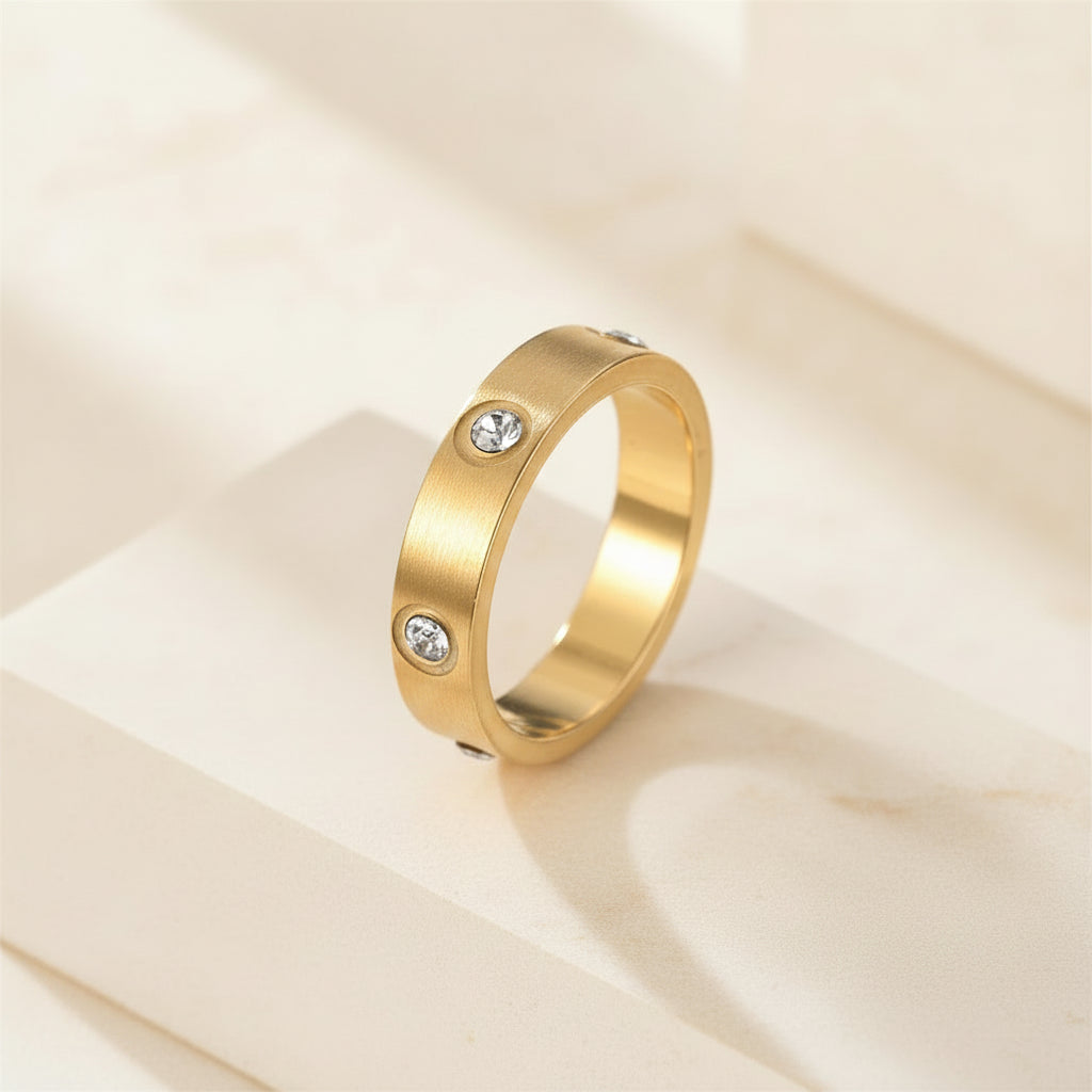 Bague Lumëa Diamant Classique - Acier Inoxydable