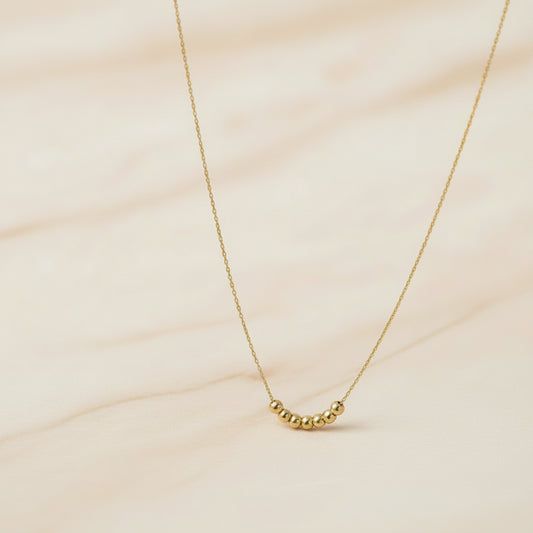 Collier Lumëa Perles d'Or - Chaîne Fine Plaquée Or