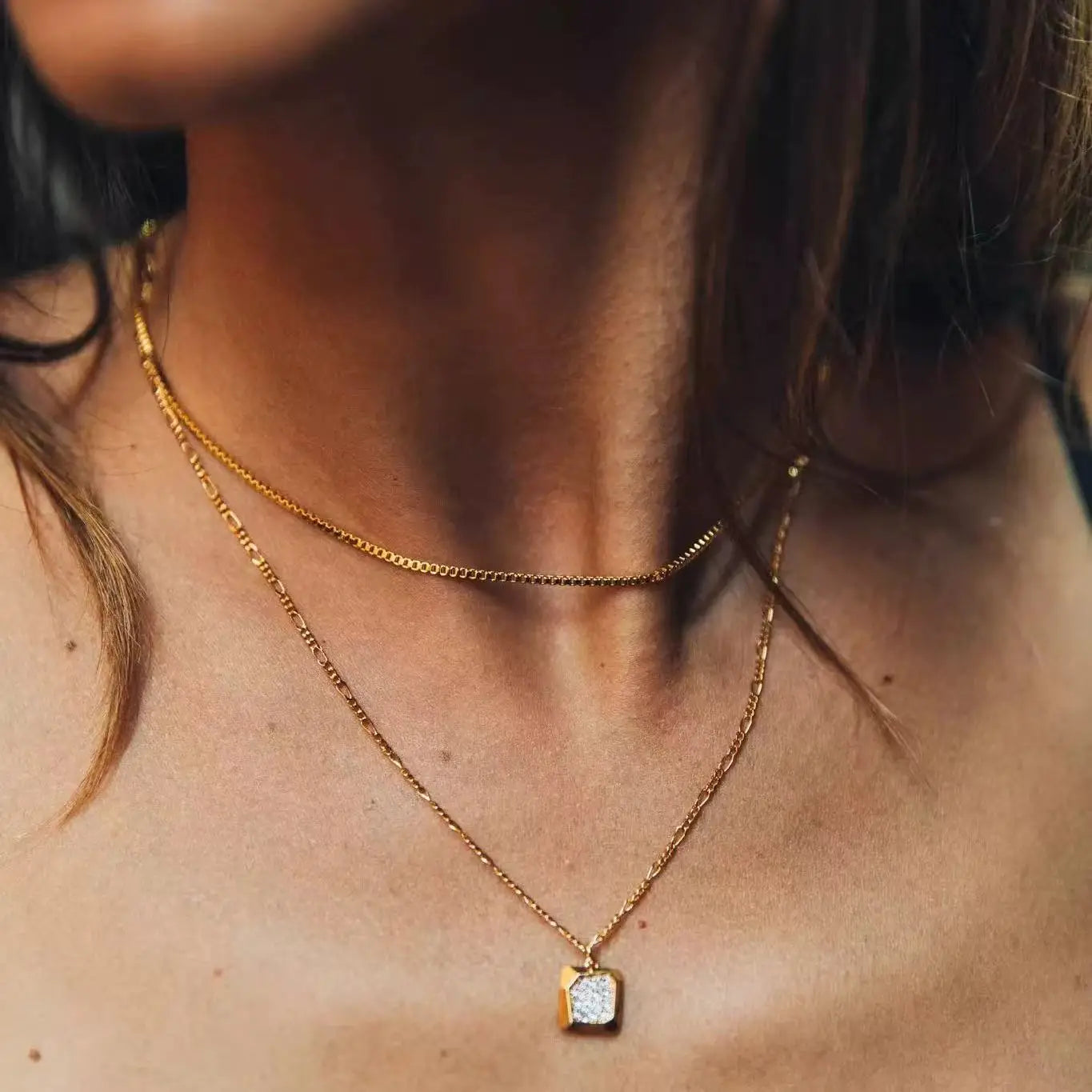 Collier Lumëa Essentiel — Chaîne Fine Plaqué Or 18K