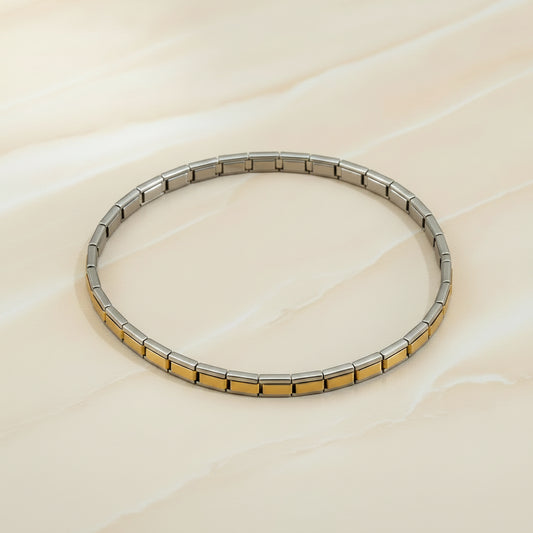 Bracelet Lumëa Maille Italienne - Acier Inoxydable Slim