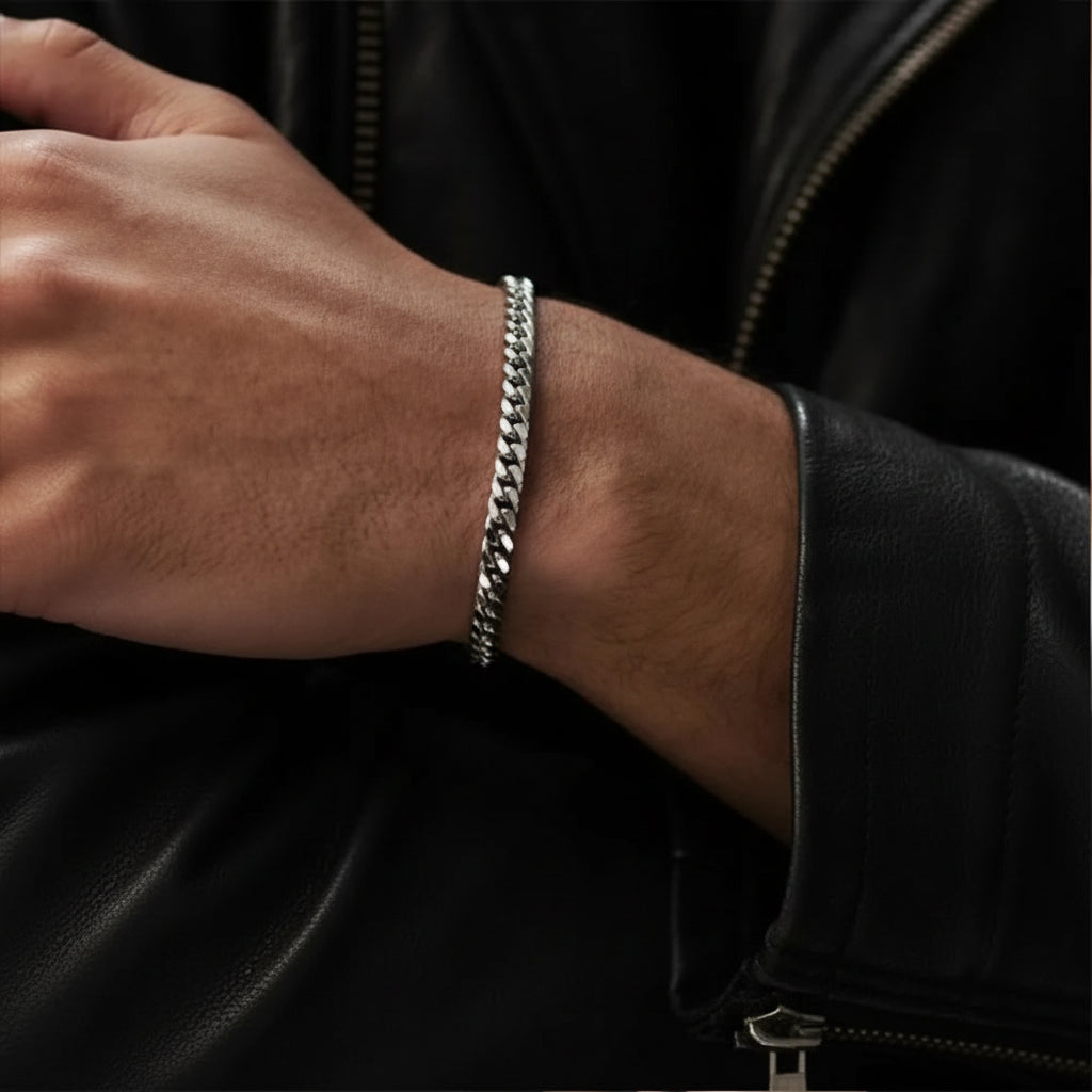 Bracelet Lumëa Chaîne Cubaine - Acier Inoxydable