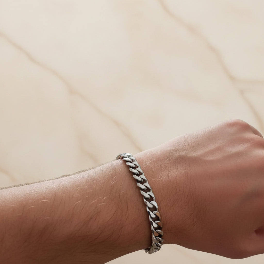 Bracelet Lumëa Chaîne Cubaine - Acier Inoxydable