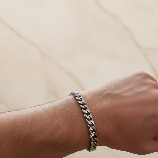 Bracelet Lumëa Chaîne Cubaine - Acier Inoxydable
