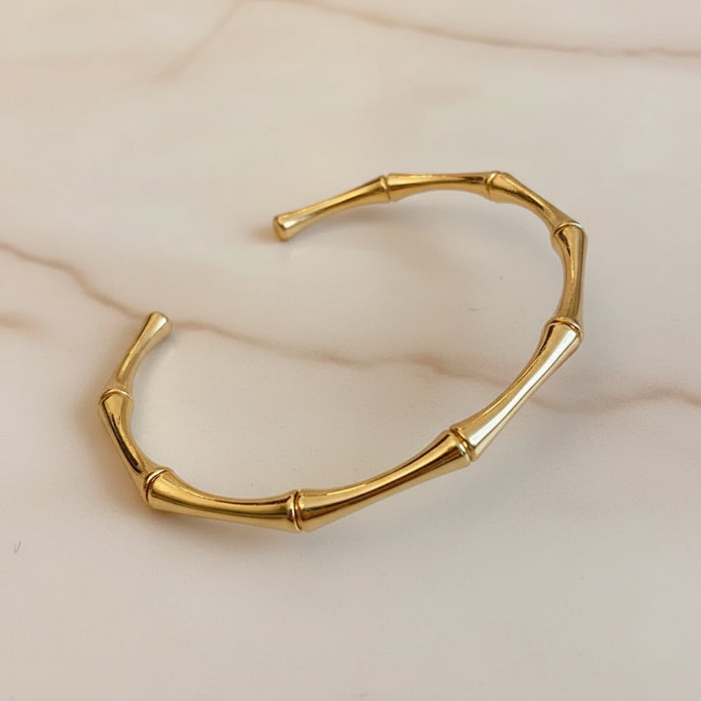 Bracelet Lumëa Zircon Doré - Acier Plaqué Or