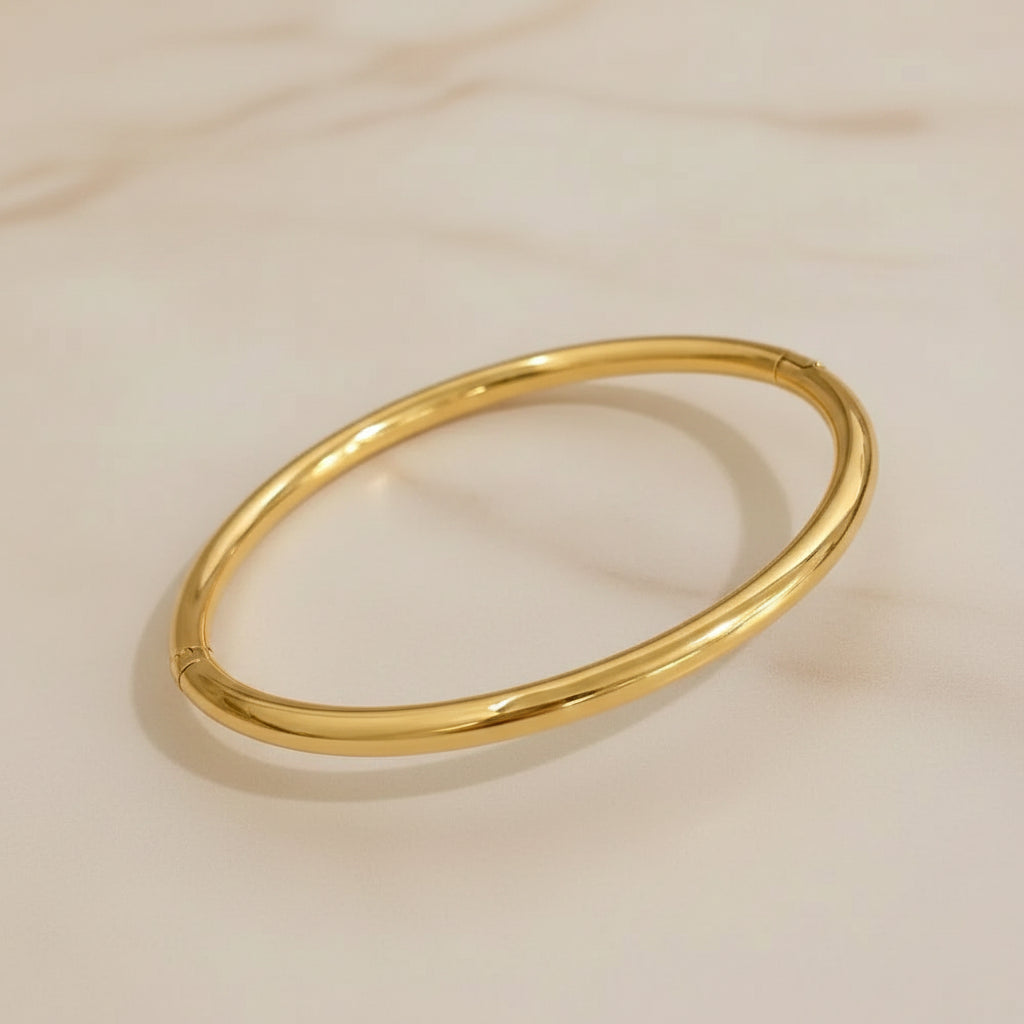 Bracelet Lumëa Zircon Doré - Acier Plaqué Or