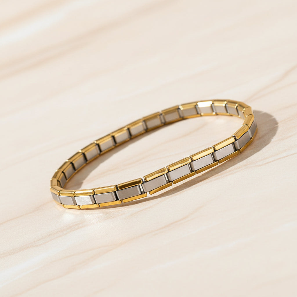 Bracelet Lumëa Maille Italienne - Acier Inoxydable Slim
