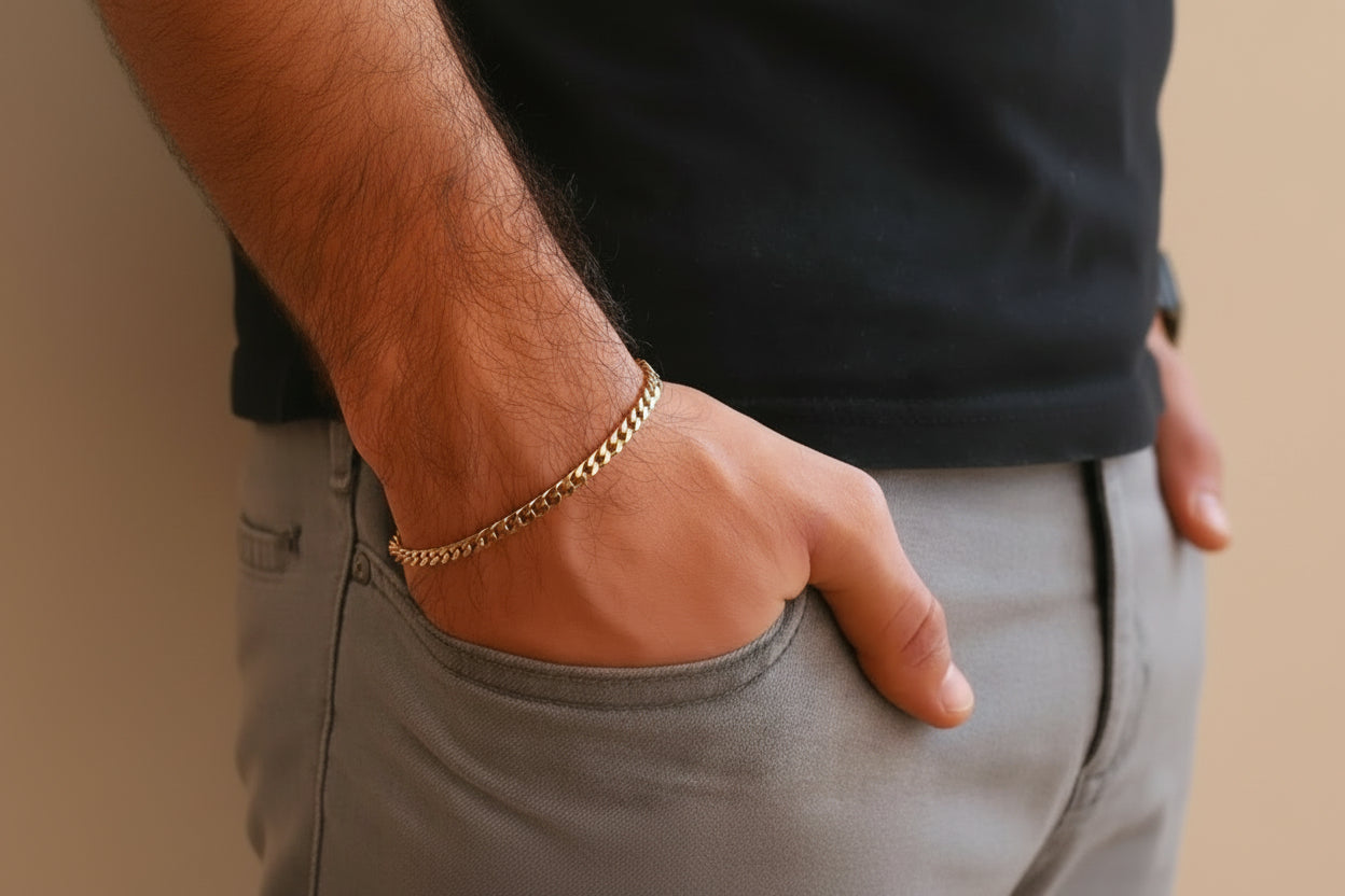 Bracelet Lumëa Chaîne Cubaine - Acier Inoxydable